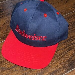 Budweiser Red and Navy Baseball Cap